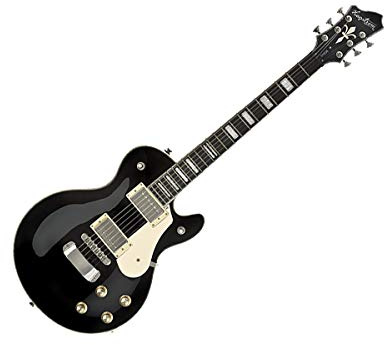 Gitarre hagstorm Swede – Schwarz
