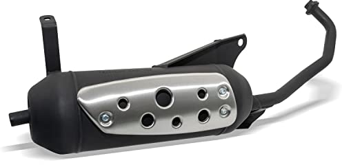 Pot d'échappement Tecnigas Silent Pro pour SYM Fiddle 2 50cc 4tps 2009-