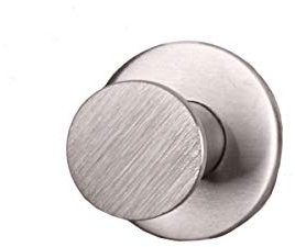 Mantelhaken MS Beschläge Wandhaken Kleiderhaken Handtuchhalter massiv Edelstahl matt gebürstet Handtuchhaken Garderobenhaken (40 mm)