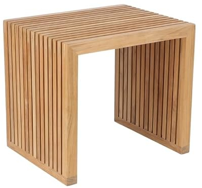 Jan Kurtz Beistelltisch, Holz, braun, 50 x 40 x 45 cm