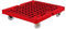 E.S.B. Transportroller XL - Tragfähigkeit 500 kg, LxBxH 810 x 720 x 195 mm, feuerrot