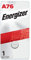 Energizer A76BPZ Alkaline 1.5 V Non-Rechargeable Battery – Non-Rechargeable Batteries (Alkaline, Button/Coin, 1.5 V, 1 pc (S), 118 mAh, Silver)