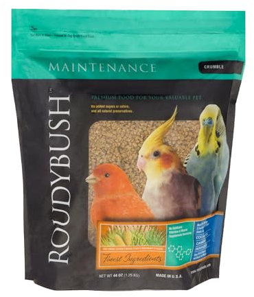 RoudyBush 244CRDM Vogelfutter, für die tägliche Pflege, 1,2 kg