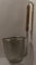 Colino- con manico - acciaio inox - Ø 15 cm lunghezza 22 cm