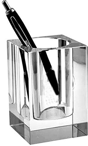 Porte-stylo CRISTAL personnalisé de bureau, stylo Pot