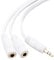 Mobi Lock 3,5-mm-Kopfhörer-Y-Splitter | 1 männlicher auf 2 weibliche Audiobuchsen | Ermöglicht 2 Personen das Hören Einer Tonelle