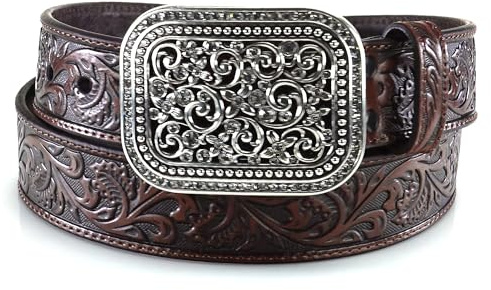 ARIAT Damen Schnallenriemen mit Prägung Gürtel