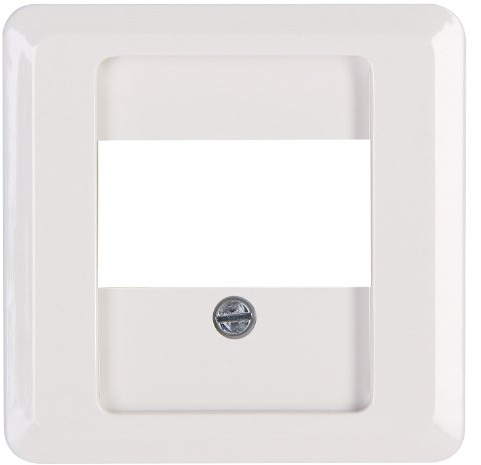 Kopp 358113184 Milano Abdeckung für TAE-Telefon-Anschlussdose