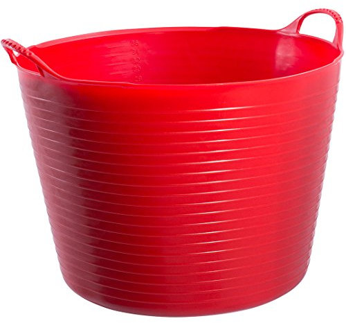 Bosmere Tubtrug Gartenkorb, flexibel, groß, 38 l 42 Litre rot