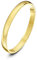Theia Unisex Ehering 9 Karat Gelbgold, Massive D-Form, poliert, 2mm - Größe 50 (15.9)