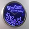 nc0465-b Who Care I'm Late Anyway Bar Beer Gift Decor Neon LED Wall Clock Uhr Leuchtuhr/Leuchtende Wanduhr