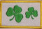 U24 Aufnäher Irland Shamrock Aufbügler Patch