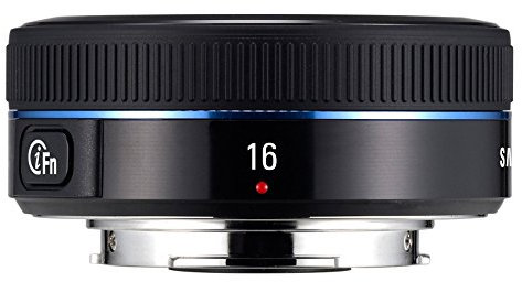 Samsung W16NB Kompaktes Weitwinkelobjektiv 16mm F2.4 für NX-Serie