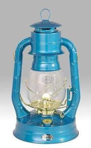 Dietz 8 Air Pilot Öl Burning Laterne Blue with Gold