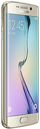 Samsung Galaxy S6 Edge Smartphone débloqué 4G (32 Go - Ecran : 5,1 pouces - Simple SIM - Android 5.0 Lollipop) Or