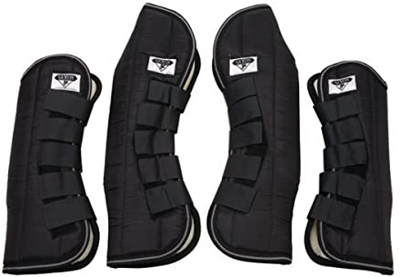 Saxon Travel Boots, Black, Pony