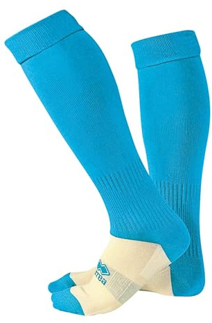 POLYESTERE Stutzensocken · UNISEX Stutzen für Jugendliche & Erwachsene · ERREÀ Fußball Hockey Running Freizeit etc. · TRAINING Sportsocken in Gr. 36-44 Größe ONESIZE, Farbe zyanblau