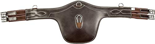 HKM Soft Sattelgurte braun 120