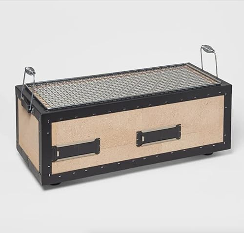 Kinka BBQ Diatomite Charcoal Grill Barbecue Hibachi Stove BQ-8WF 54 x 23cm Konro Japanese yakitori