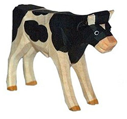 Lotte Sievers Hahn 1041 Ochse schwarz stehend