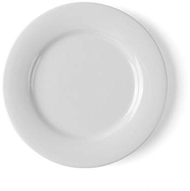 Holst Porzellan VLT 021 Teller flach 21 cm Vital Level, weiß, 21 x 21 x 2 cm, 1 Einheiten