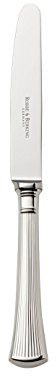 Robbe & Berking Couteau à menu Avenue (plaqué argent massif 150 g)