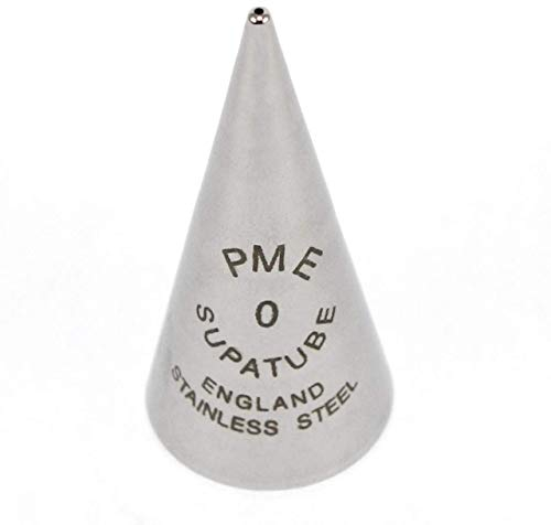 PME - Supatube - Douille d’écriture en Acier Inoxydable Sans Soudure n° 0