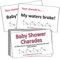 Pink Bee Parties - Baby Shower Party Game - Charades (Pink)