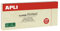 APLI 10977 - Notas adhesivas CLASSIC 40 x 50 mm 3 blocs de 100 hojas color amarillo