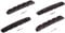 SHIMANO Erwachsene Bremsgummi M70R2 Bremsbeläge, schwarz, 1 mm