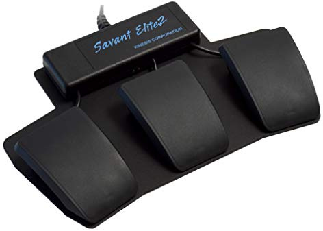 Kinesis FP30A Fußpedal Elite 2 schwarz