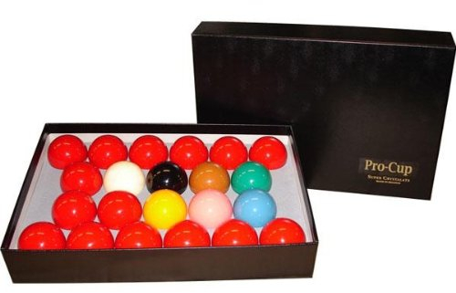 Ballsatz Aramith Super Crystalate Pro Cup, 52,4 mm, Snooker