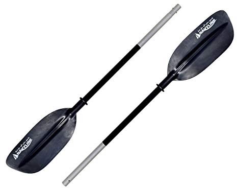 Navyline Doppelpaddel 2,3 m - Gewicht nur 1.050g - asymetrische Blattform