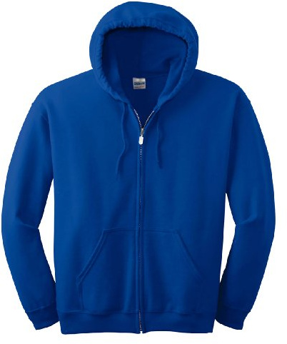 Gildan Heavy Blend Full-Zip Hooded Sweatshirt 20F Royal