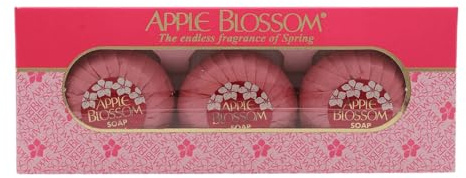 Apple Blossom Fine English Soap Set