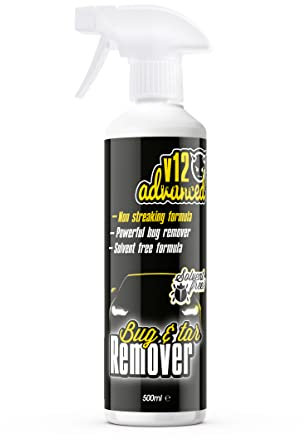 McKlords Ltd V12 Car Products Bug and Tar Remover - 500ml