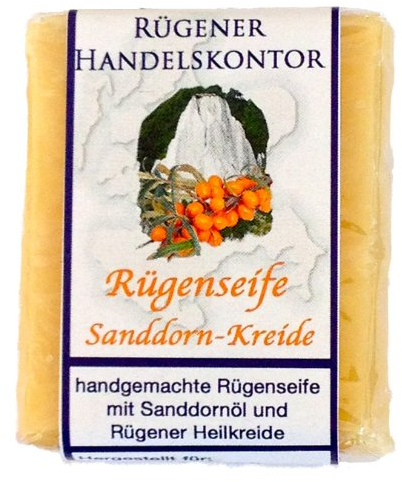 Rügenseife: Sanddorn und Kreide