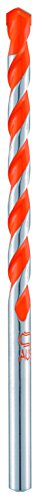 Alpen 35300600100 Hartmetall-Hohlziegelbohrer Profi Ziegel, zylindrischer Schaft, ∅ 6 mm, L1 200 mm, L2 135 mm