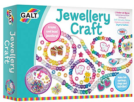 Galt Toys, Jewellery Craft, Kids' Craft Kits, Ages 5 Years Plus