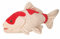 Bauer Spielwaren Blickfänger Koi Karpfen Plüschtier: Naturgetreues Kuscheltier, extraweich, ideal auch als Geschenk, 30 cm, weiß-orange (14060)