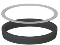 Dallmer Dichtung K 50 + Gleitring fuer Kugelgelenk 91031