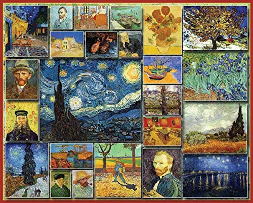 White Mountain Karton Puzzle 1000 Teile 24 x 30, Vincent Van Gogh