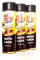 3x 500 ml FAST FINISH Rallye Autolack Lackspray Schwarz Matt Spraydose 292828