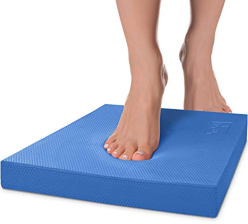 Yes4All BME4 Balance Pad L XL inkl, balance pad erwachsene für Stabilität; balance-pad für Fitness-Workout-Training Geeignet für zu Hause, Arbeit (Blau-XL)