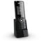 Snom M65 Professional DECT-Mobilteil (250 Stunden Standby, 2 Zoll 176 x 220 Pixel TFT, SW OTA-Upgrade, Vibrationsalarm, Gürtelclip, beleuchtete Tastatur), Schwarz, 00003969