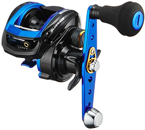 AbuGarcia Bluemax Boot 3-L Linkshänder Angelboot Angeln Power Handle Zweiachsrolle Köderrolle