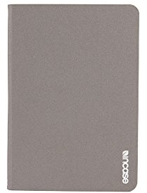 Incase Book Jacket Slim Folio Case Schutzhülle für Apple iPad mini / mini 2 (Retina) / mini 3 - charcoal [Standfunktion I Wake/Sleep Funktion I Magnetverschluss] - CL60598