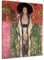 Bilderdepot24 Bild auf Leinwand | Gustav Klimt Portrait der Adele Bloch-Bauer in 30x40 cm als Wandbild | Wand-deko Dekoration Wohnung alte Meister | 180165-30x40