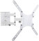 Techly 023851 Supporto a Muro Ultra Slim per TV LED LCD 23-55 Bianco Bianco