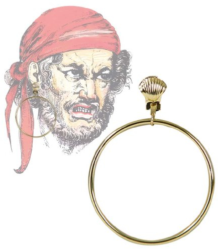 Piratenohrring Pirat Ohrring